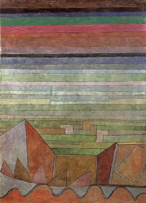 Paul Klee View in the the fertile country